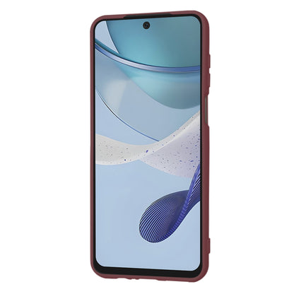 Futrola za Motorola Moto G53, Techsuit, SoftFlex, Bordo