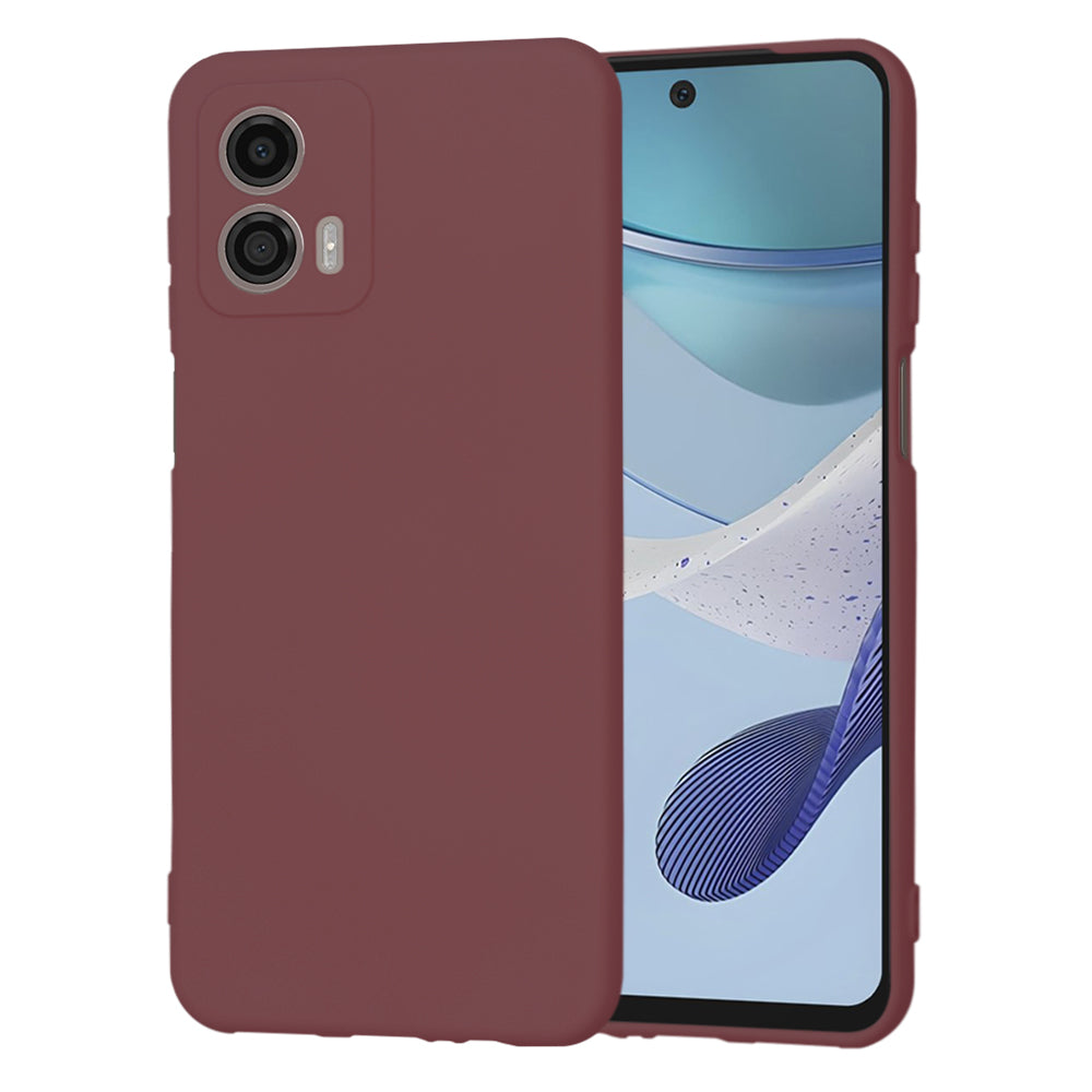 Futrola za Motorola Moto G53, Techsuit, SoftFlex, Bordo