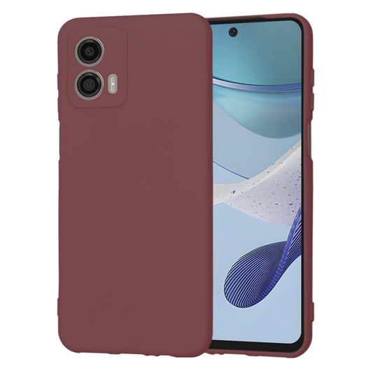 Futrola za Motorola Moto G53, Techsuit, SoftFlex, Bordo