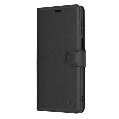 Futrola za Motorola Moto G54, Techsuit, Leather Folio, Crna