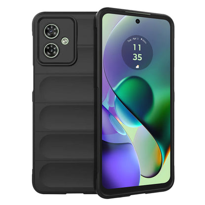 Futrola za Motorola Moto G54, Techsuit, Magic Shield, Crna