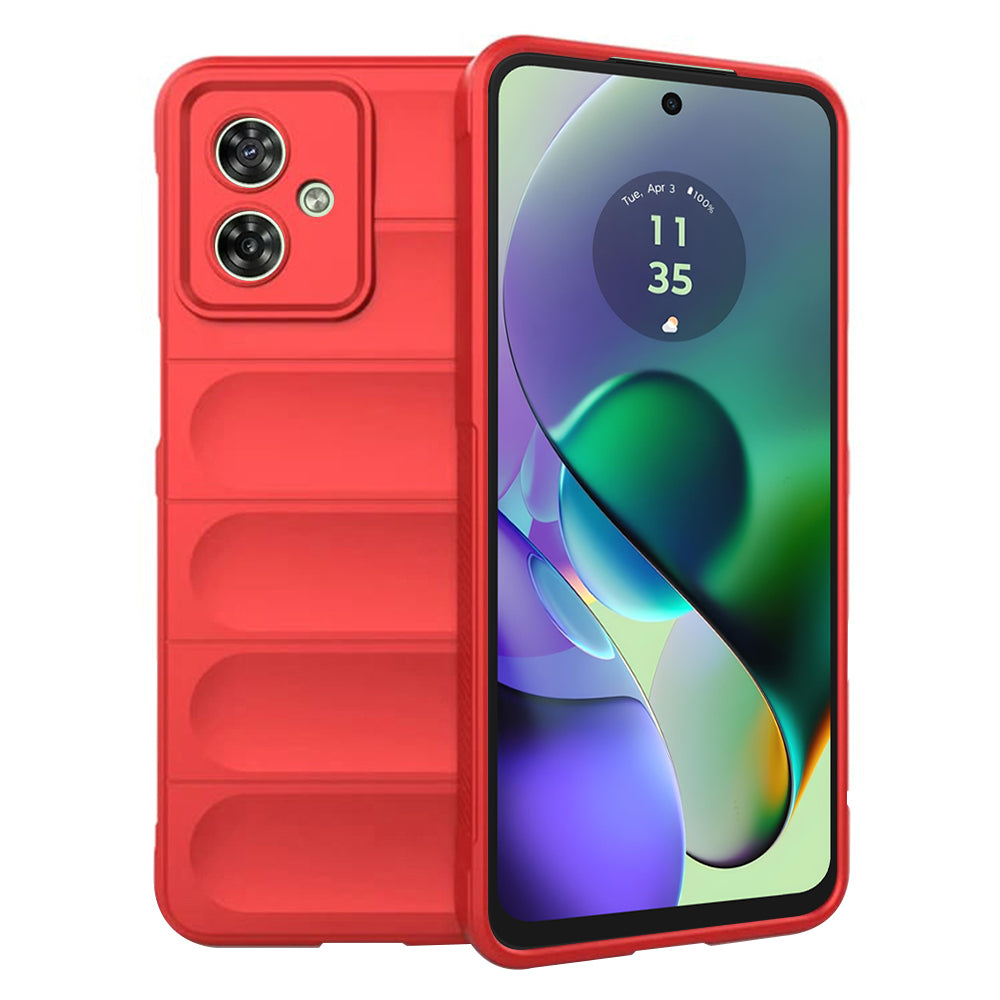 Futrola za Motorola Moto G54, Techsuit, Magic Shield, Crvena