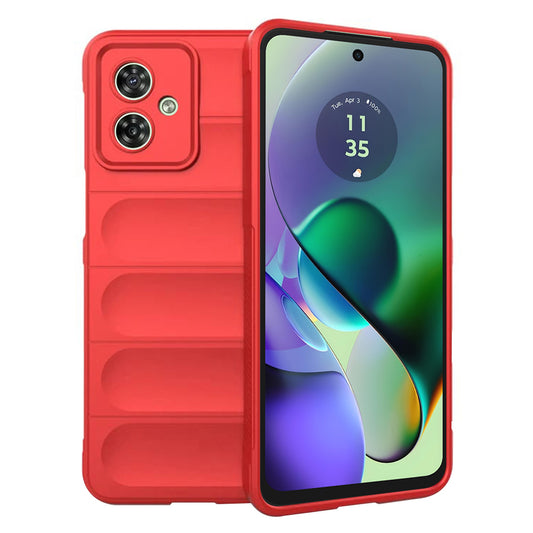 Futrola za Motorola Moto G54, Techsuit, Magic Shield, Crvena