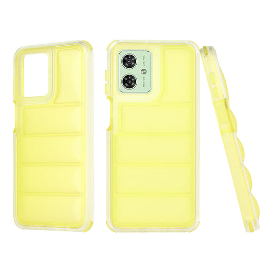 Futrola za Motorola Moto G54, Techsuit, Wave Shield, Žuta