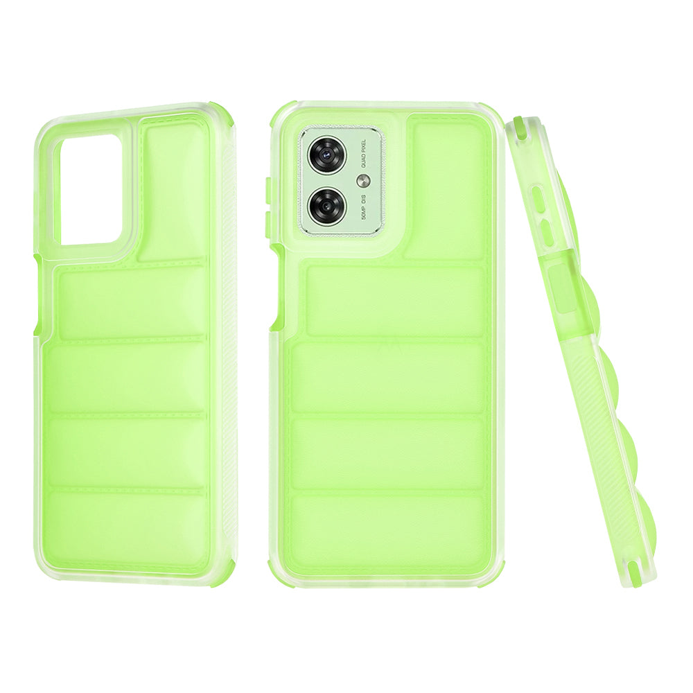 Futrola za Motorola Moto G54, Techsuit, Wave Shield, Zelena