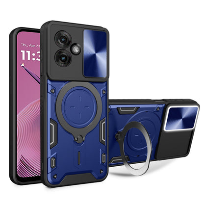 Futrola za Motorola Moto G55, Techsuit, CamGuard Pro, Plava