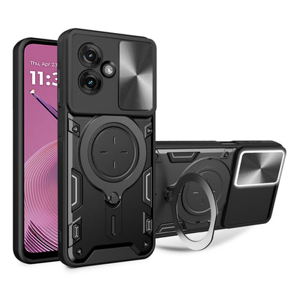 Futrola za Motorola Moto G55, Techsuit, CamGuard Pro, Crna