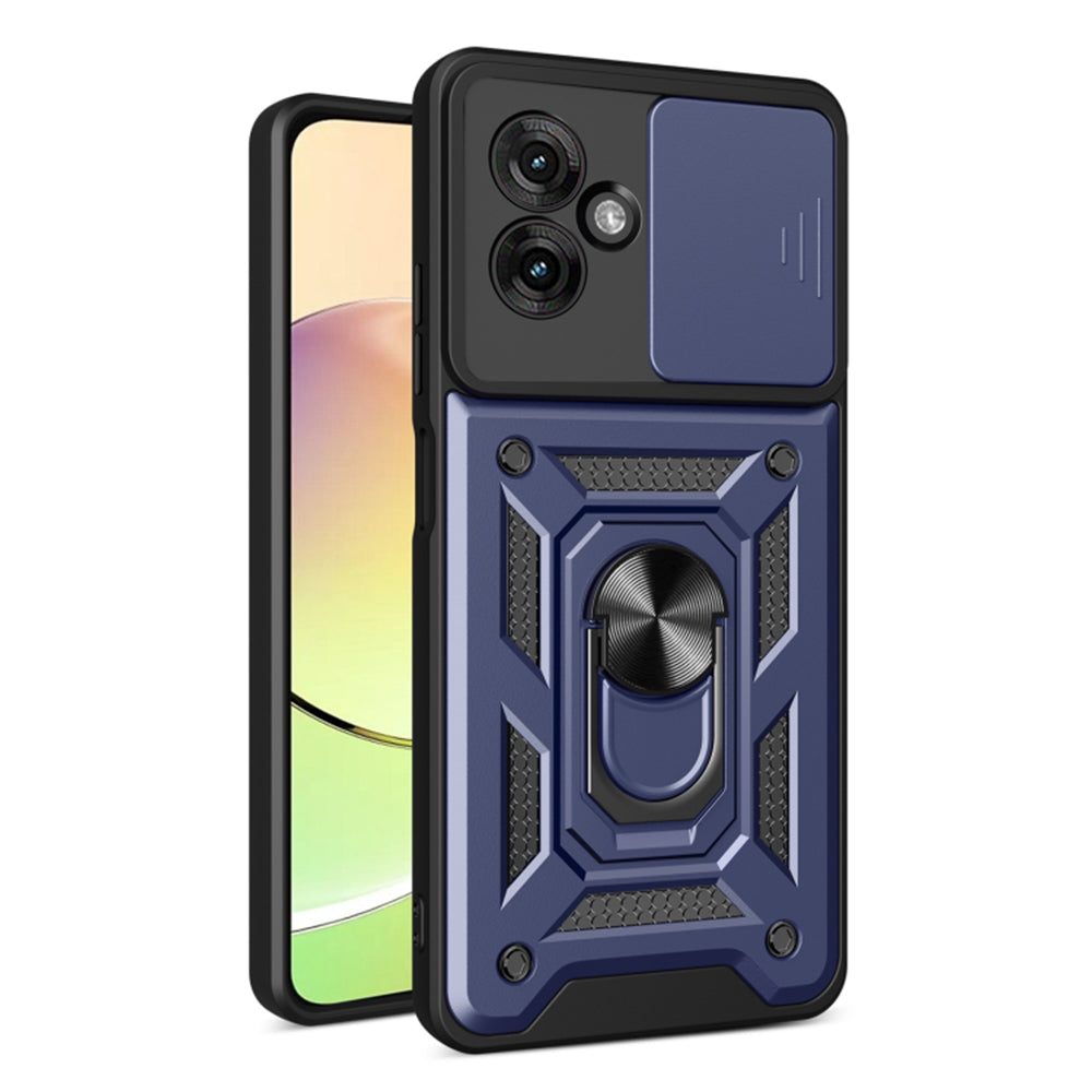 Futrola za Motorola Moto G55, Techsuit, CamShield, Plava