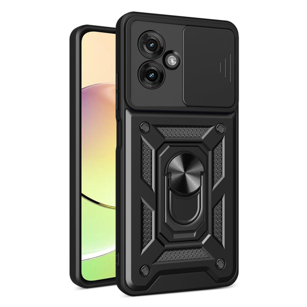 Futrola za Motorola Moto G55, Techsuit, CamShield, Crna