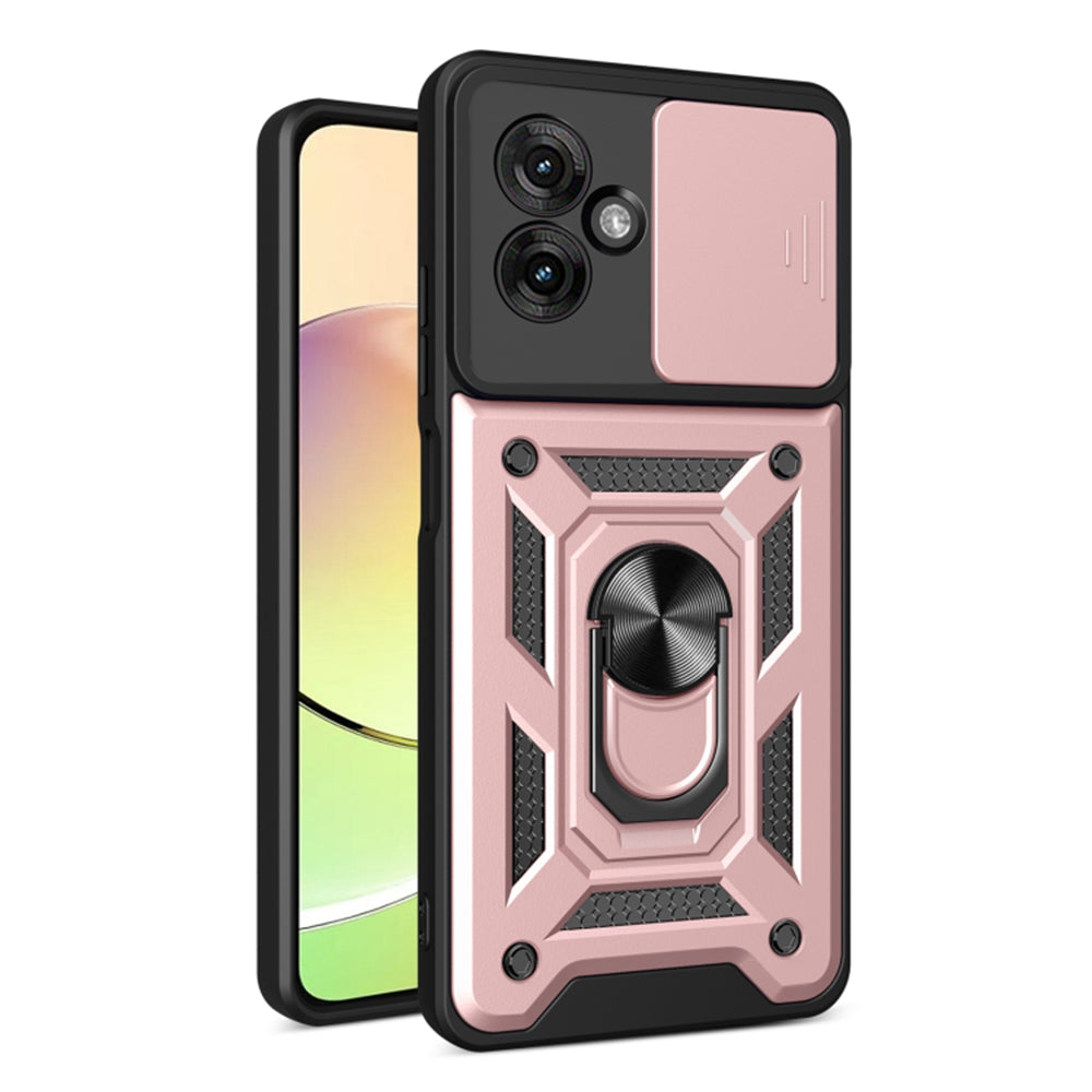 Futrola za Motorola Moto G55, Techsuit, CamShield, Roze