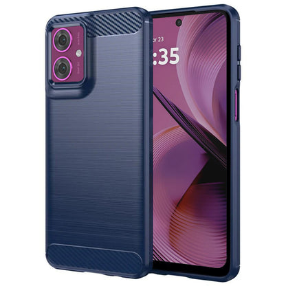 Futrola za Motorola Moto G55, Techsuit, Karbon, Plava