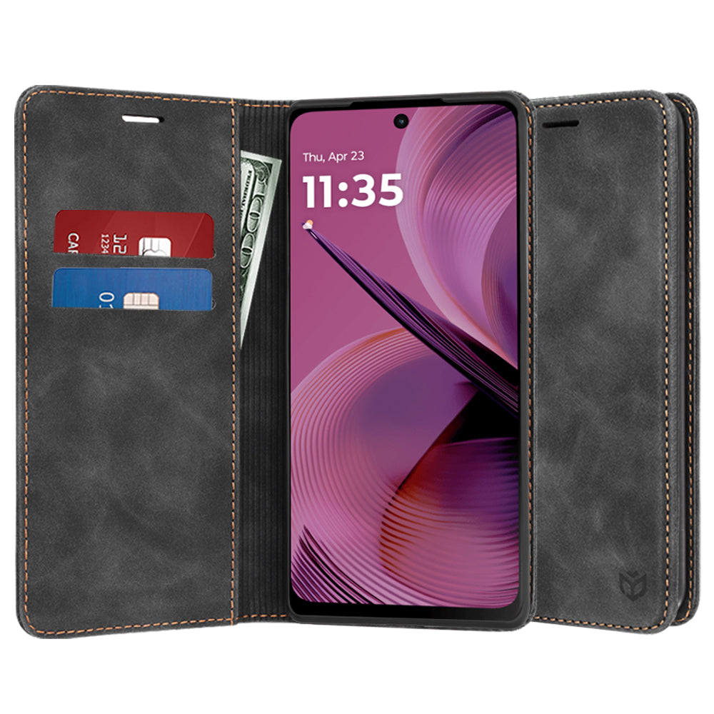 Futrola za Motorola Moto G55, Techsuit, Confy, Crna