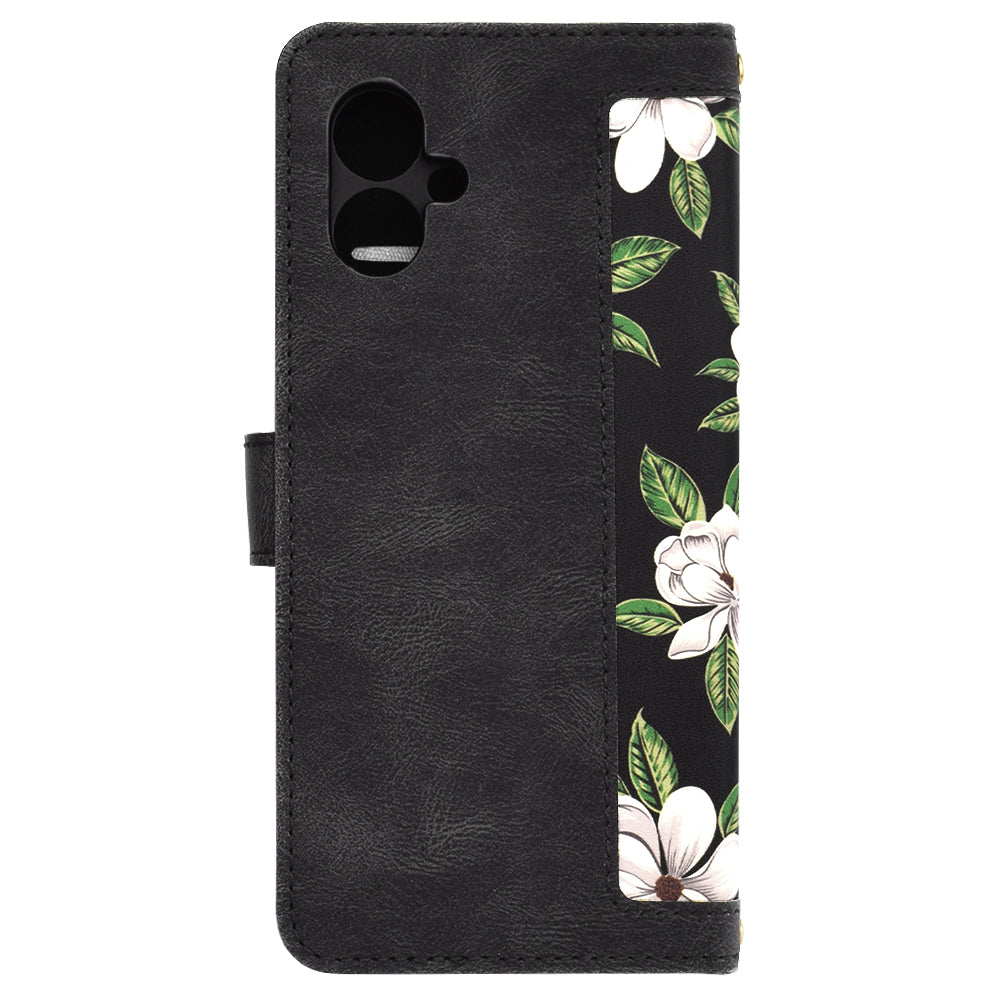 Futrola za Motorola Moto G55, Techsuit, FlipCraft, Crna
