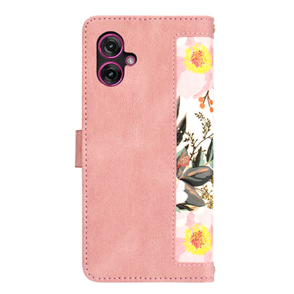 Futrola za Motorola Moto G55, Techsuit, FlipCraft, Roze