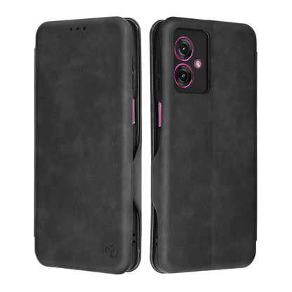 Futrola za Motorola Moto G55, Techsuit, Safe Wallet Plus, Crna