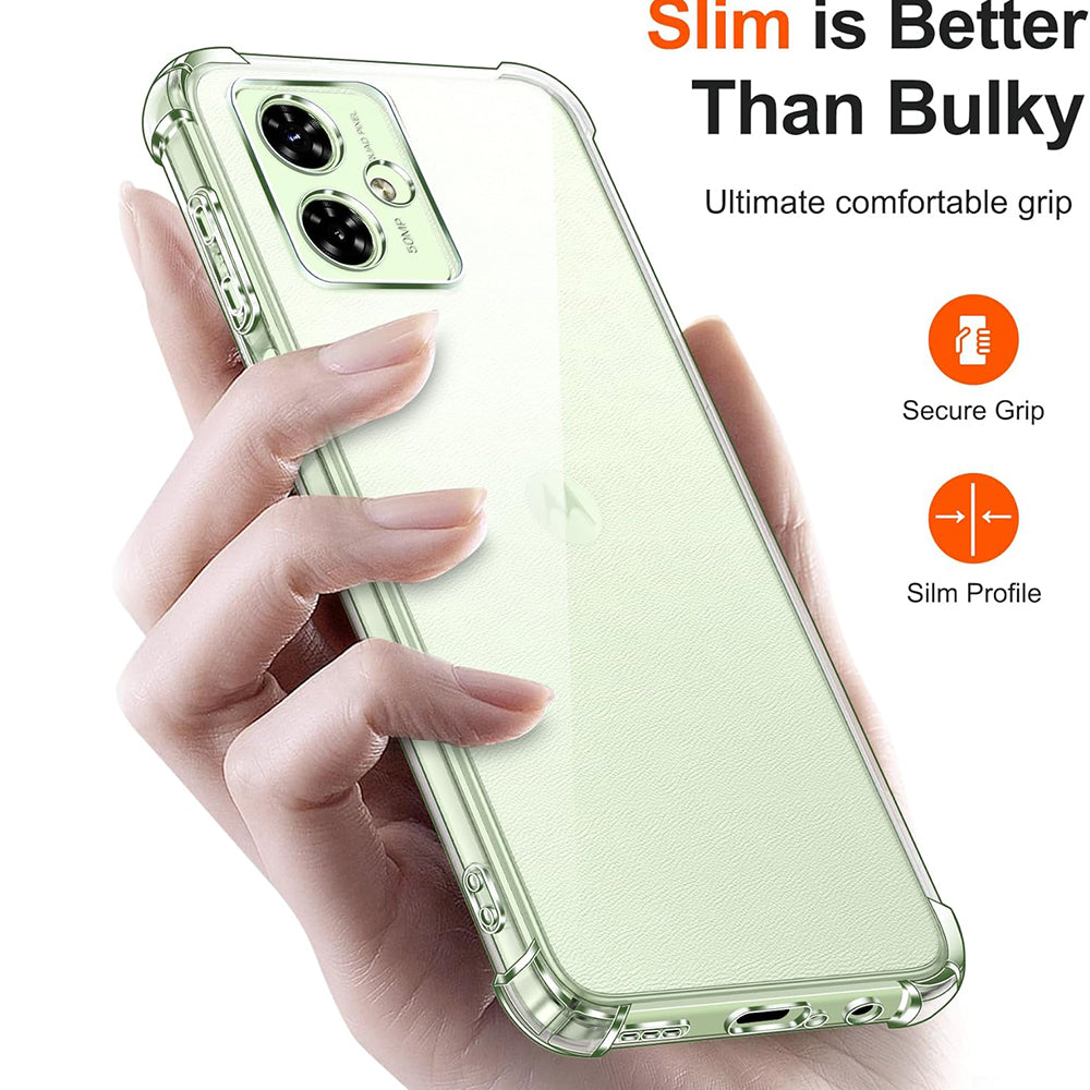 Futrola za Motorola Moto G55, Techsuit, Shockproof Clear, Providna