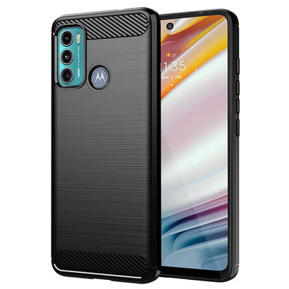 Futrola za Motorola Moto G60, Techsuit, Karbon, Crna