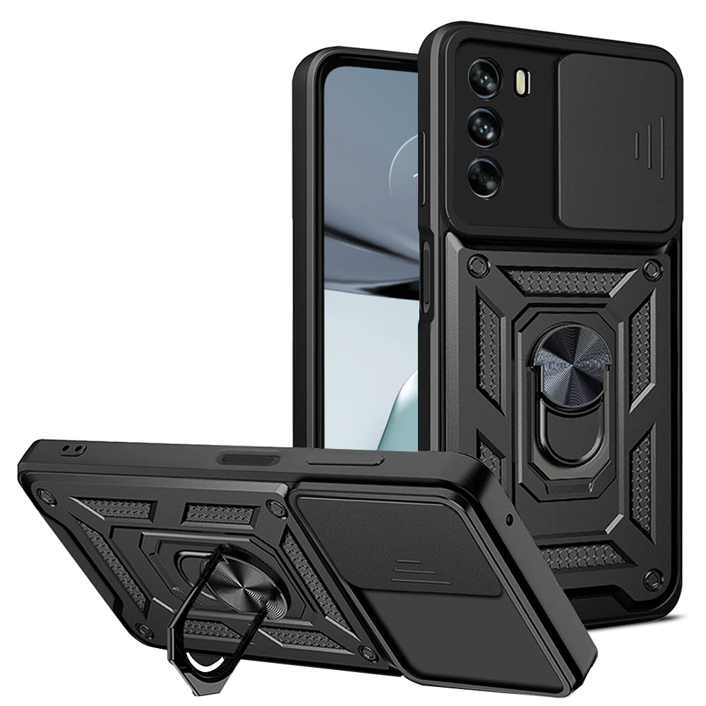 Futrola za Motorola Moto G62 5G, Techsuit, CamShield, Crna