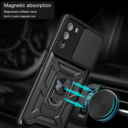 Futrola za Motorola Moto G62 5G, Techsuit, CamShield, Crna
