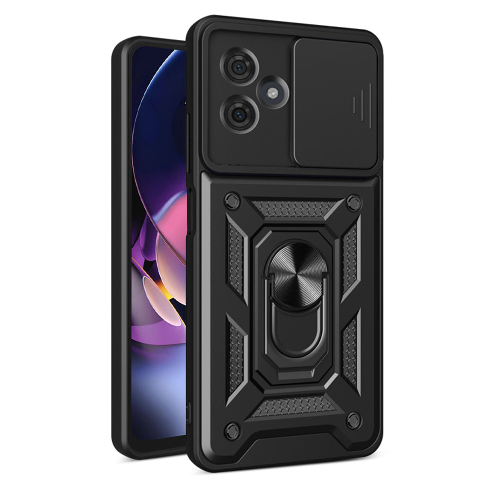 Futrola za Motorola Moto G64 / G54 Power Edition, Techsuit, CamShield, Crna