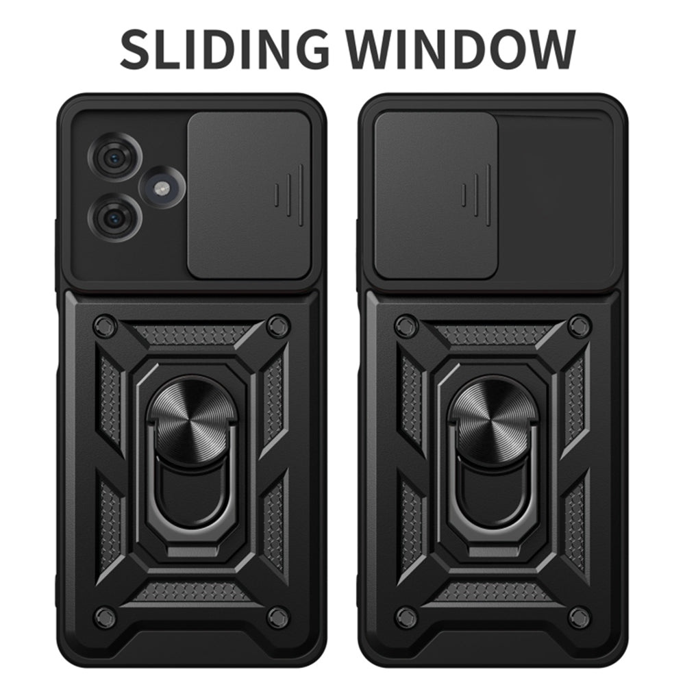 Futrola za Motorola Moto G64 / G54 Power Edition, Techsuit, CamShield, Crna