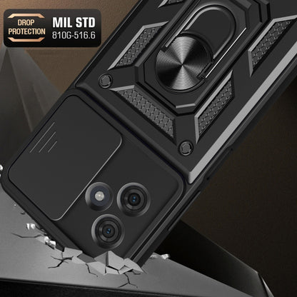 Futrola za Motorola Moto G64 / G54 Power Edition, Techsuit, CamShield, Crna