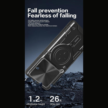 Futrola za Motorola Moto G67 Power / G57 Power, Techsuit, CamGuard Pro, Crna