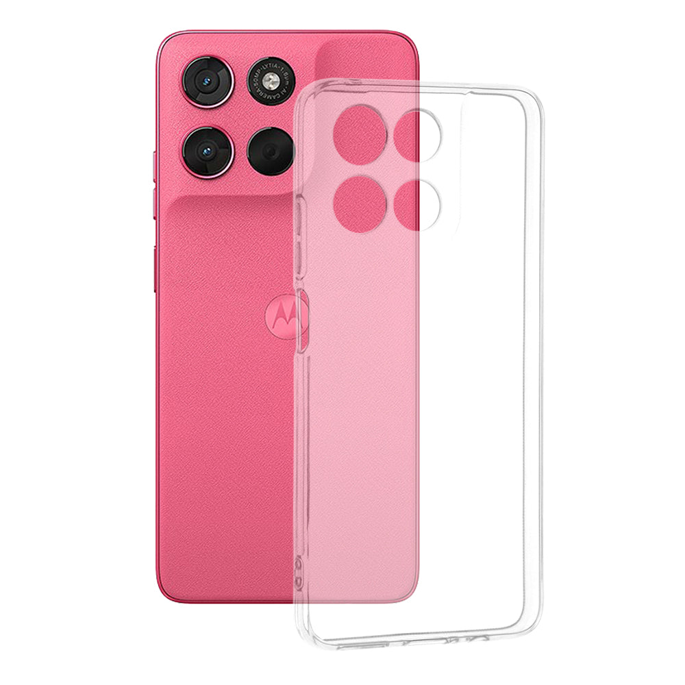 Futrola za Motorola Moto G67 Power / G57 Power, Techsuit, Clear, Transparenta