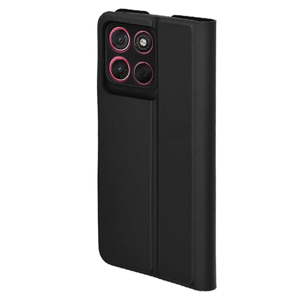 Futrola za Motorola Moto G67 Power / G57 Power, Techsuit, Magskin Book, Crna