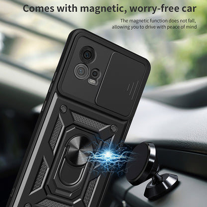 Futrola za Motorola Moto G72, Techsuit, CamShield, Crna