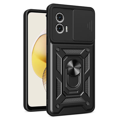 Futrola za Motorola Moto G73, Techsuit, CamShield, Crna
