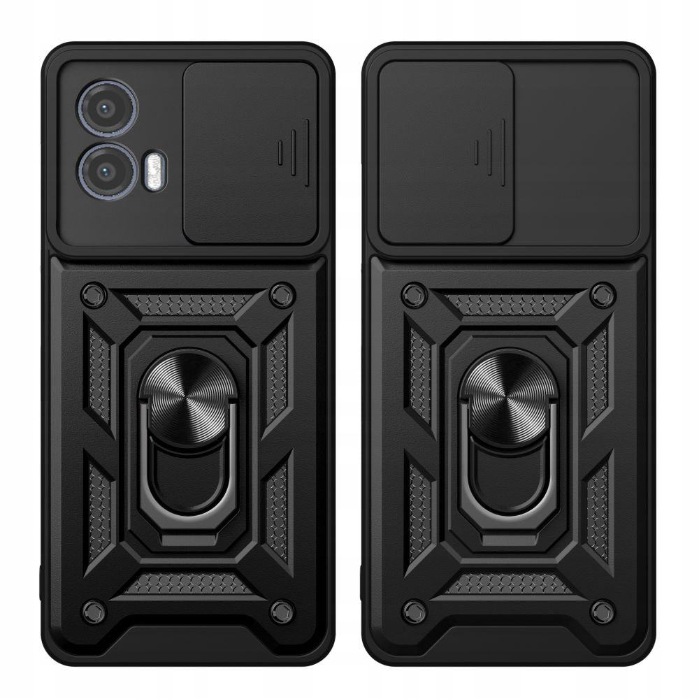 Futrola za Motorola Moto G73, Techsuit, CamShield, Crna