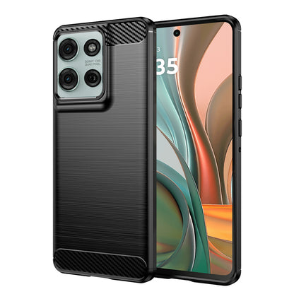 Futrola za Motorola Moto G75, Techsuit, Karbon, Crna