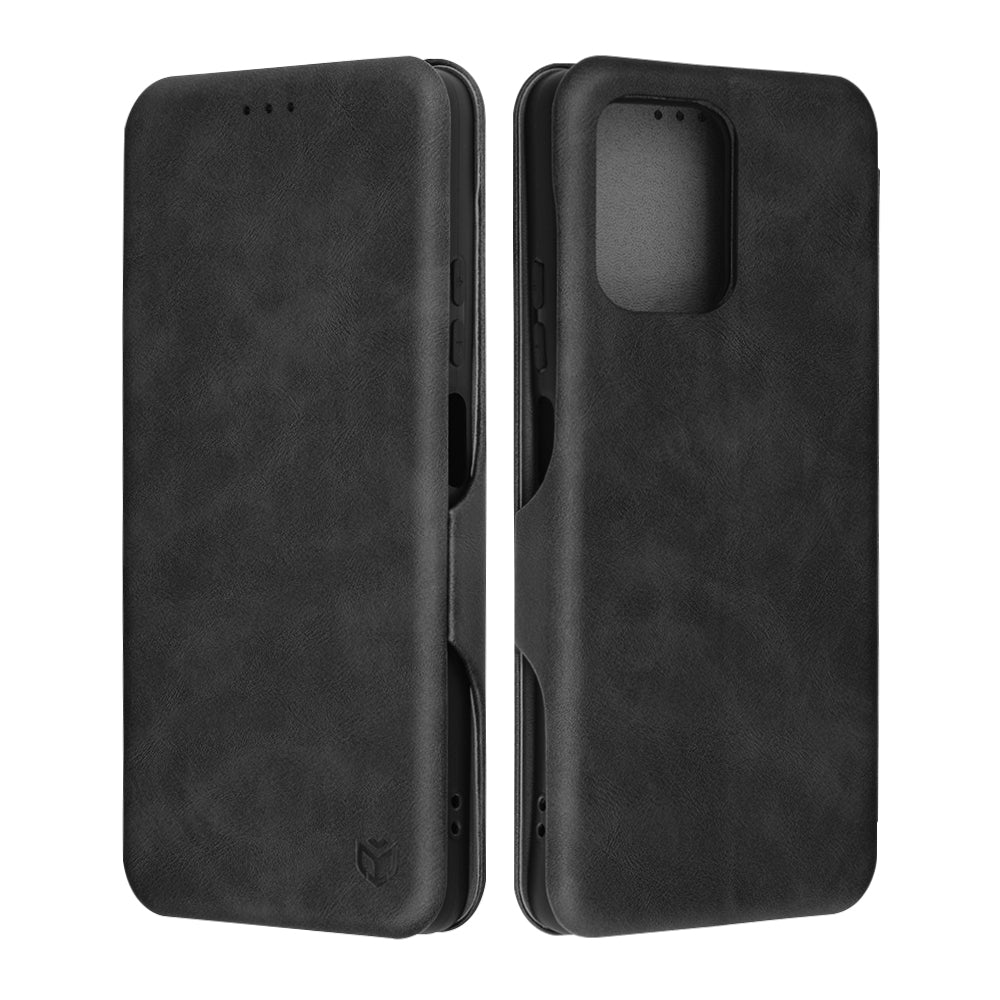 Futrola za Motorola Moto G75, Techsuit, Safe Wallet Plus, Crna