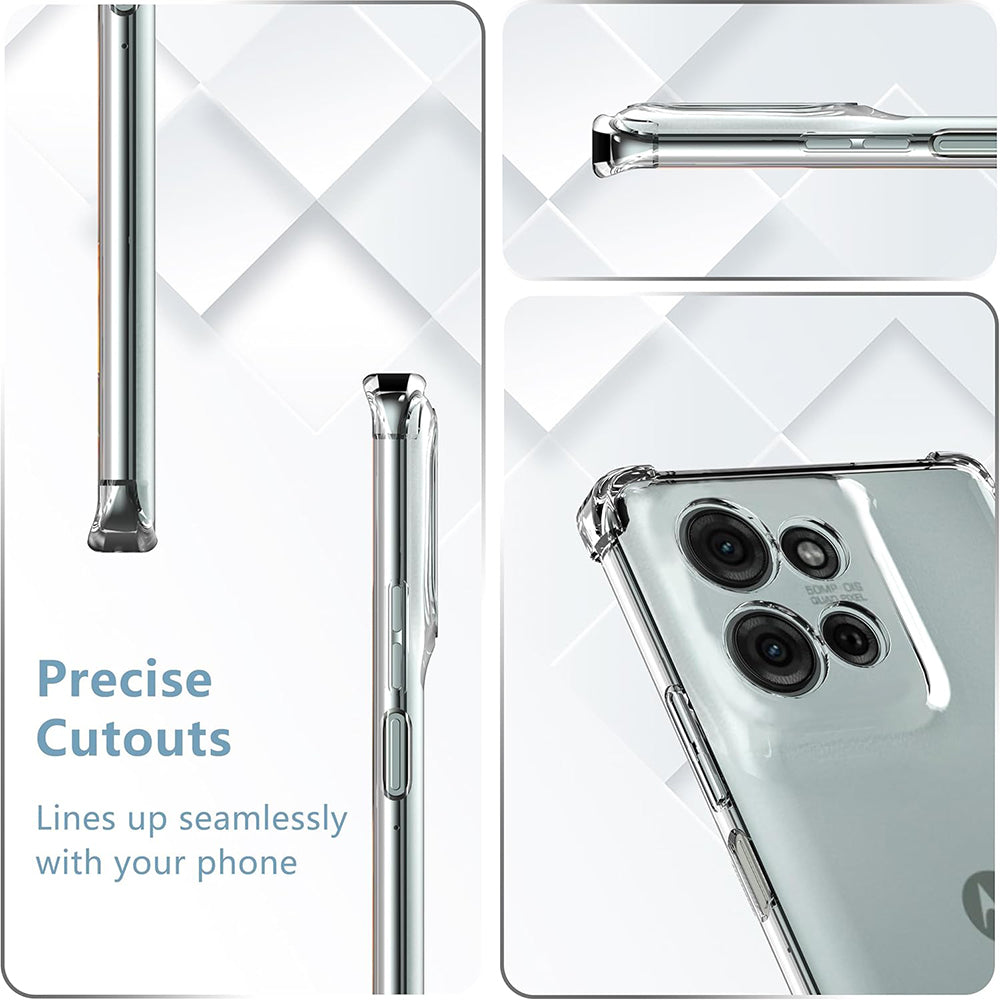 Futrola za Motorola Moto G75, Techsuit, Shockproof Clear, Providna