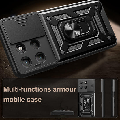 Futrola za Motorola Moto G77 / G67, Techsuit, CamShield, Plava