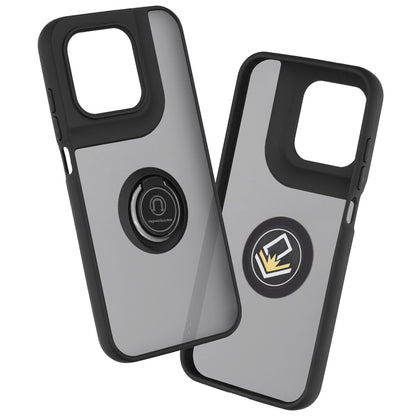 Futrola za Motorola Moto G77 / G67, Techsuit, Glinth, Crna