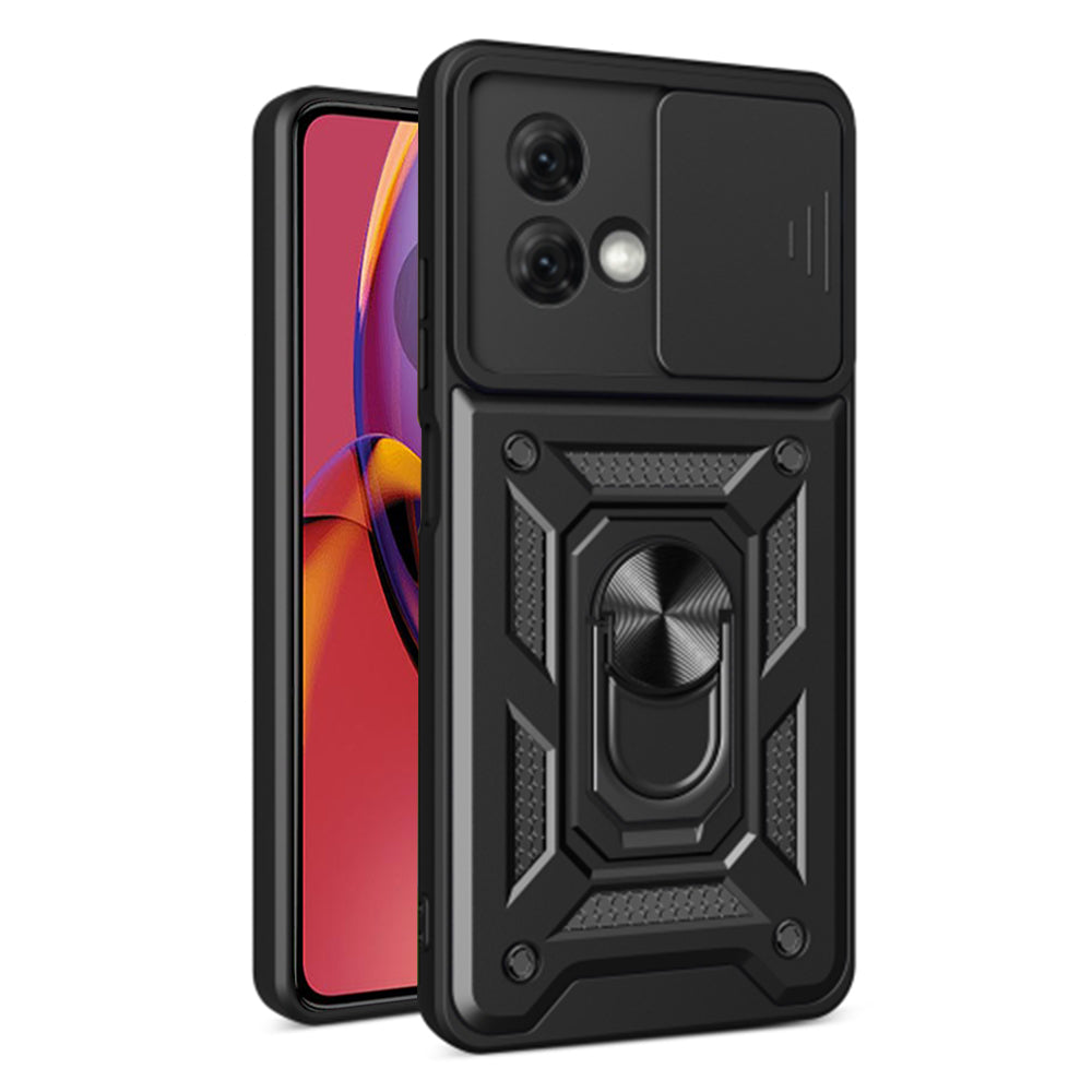 Futrola za Motorola Moto G84, Techsuit, CamShield, Crna