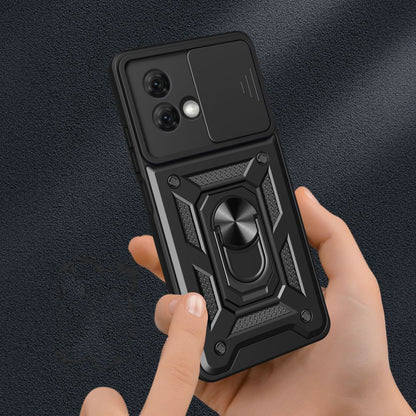Futrola za Motorola Moto G84, Techsuit, CamShield, Crna