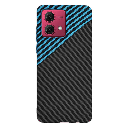 Futrola za Motorola Moto G84, Techsuit, Carbonite FiberShell, Crno Plava