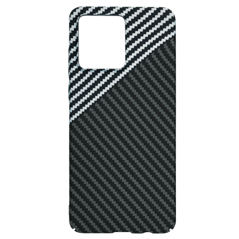 Futrola za Motorola Moto G84, Techsuit, Carbonite FiberShell, Crno Siva