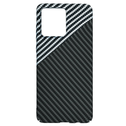 Futrola za Motorola Moto G84, Techsuit, Carbonite FiberShell, Crno Siva