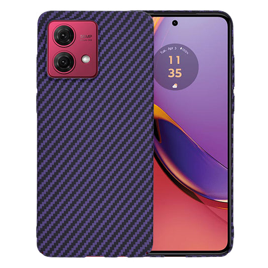 Futrola za Motorola Moto G84, Techsuit, Carbonite FiberShell, Ljubičasta