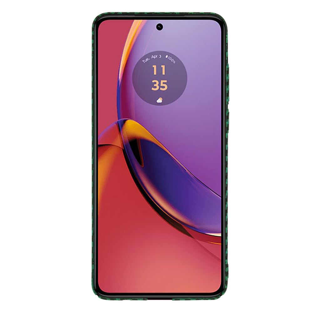 Futrola za Motorola Moto G84, Techsuit, Carbonite FiberShell, Zelena