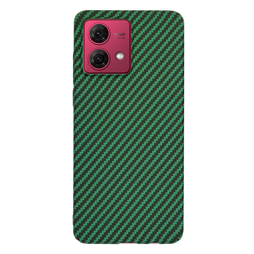 Futrola za Motorola Moto G84, Techsuit, Carbonite FiberShell, Zelena