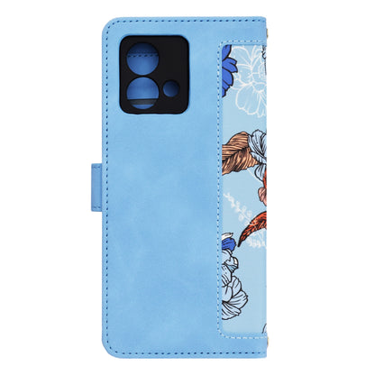 Futrola za Motorola Moto G84, Techsuit, FlipCraft, Plava