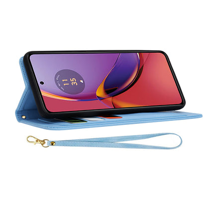 Futrola za Motorola Moto G84, Techsuit, FlipCraft, Plava