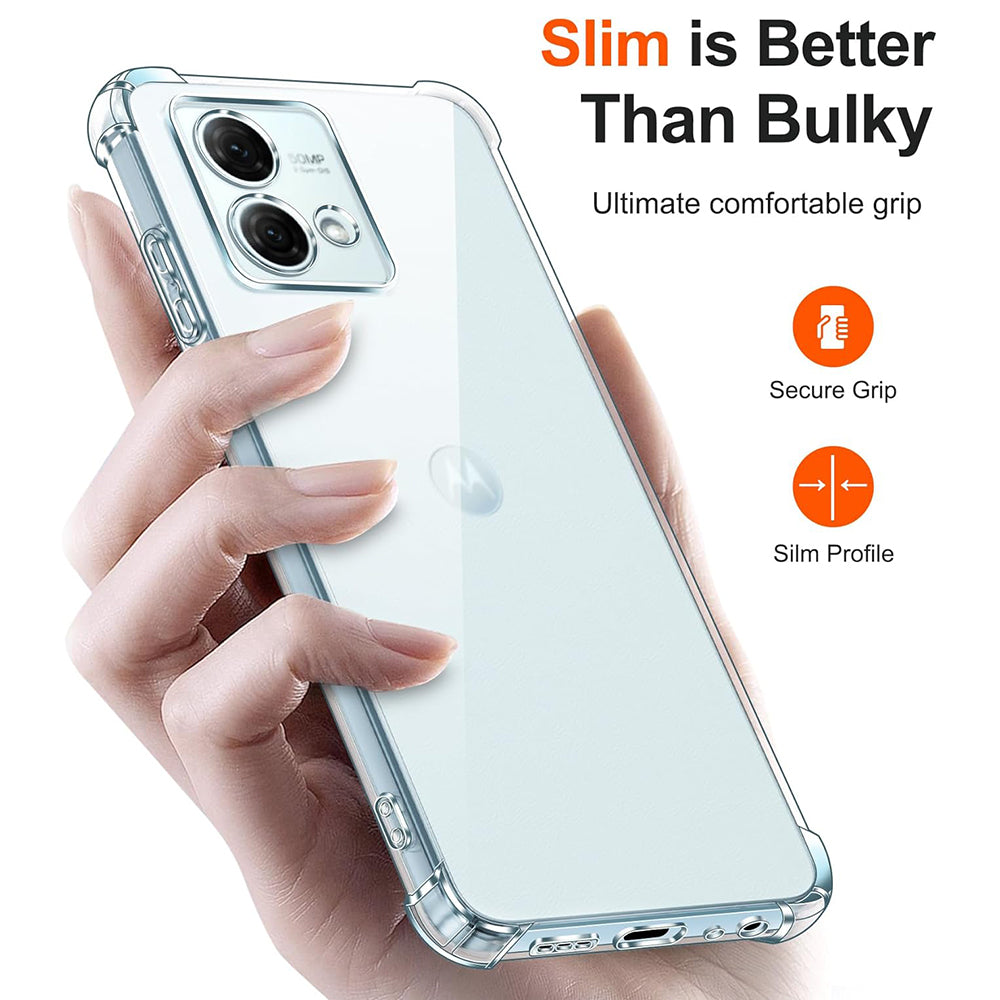 Futrola za Motorola Moto G84, Techsuit, Shockproof Clear, Providna