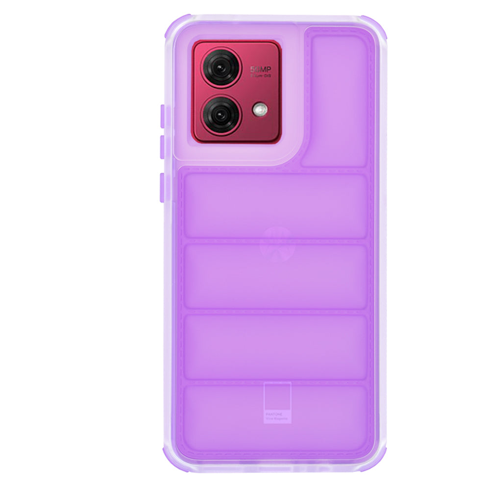 Futrola za Motorola Moto G84, Techsuit, Wave Shield, Ljubičasta