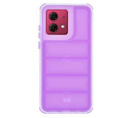 Futrola za Motorola Moto G84, Techsuit, Wave Shield, Ljubičasta